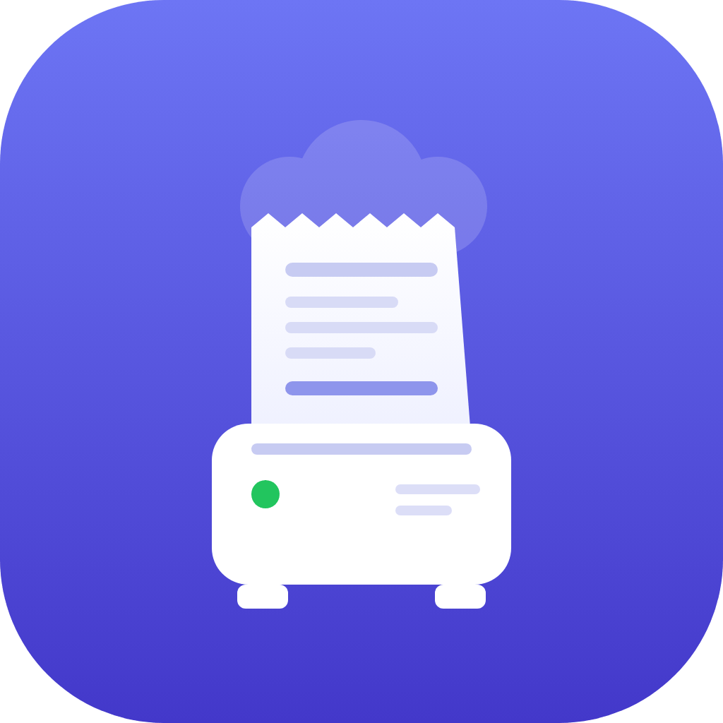 The Auto Print logo
