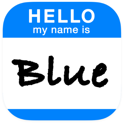 Blue Social Logo