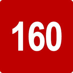 160.com.au logo