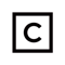 Curated Letters logo