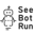 SeeBotRun - Link logo