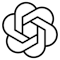 OpenAI (GPT-4, DALL-E, Whisper) logo