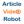 Article Video Robot logo