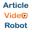 Article Video Robot logo