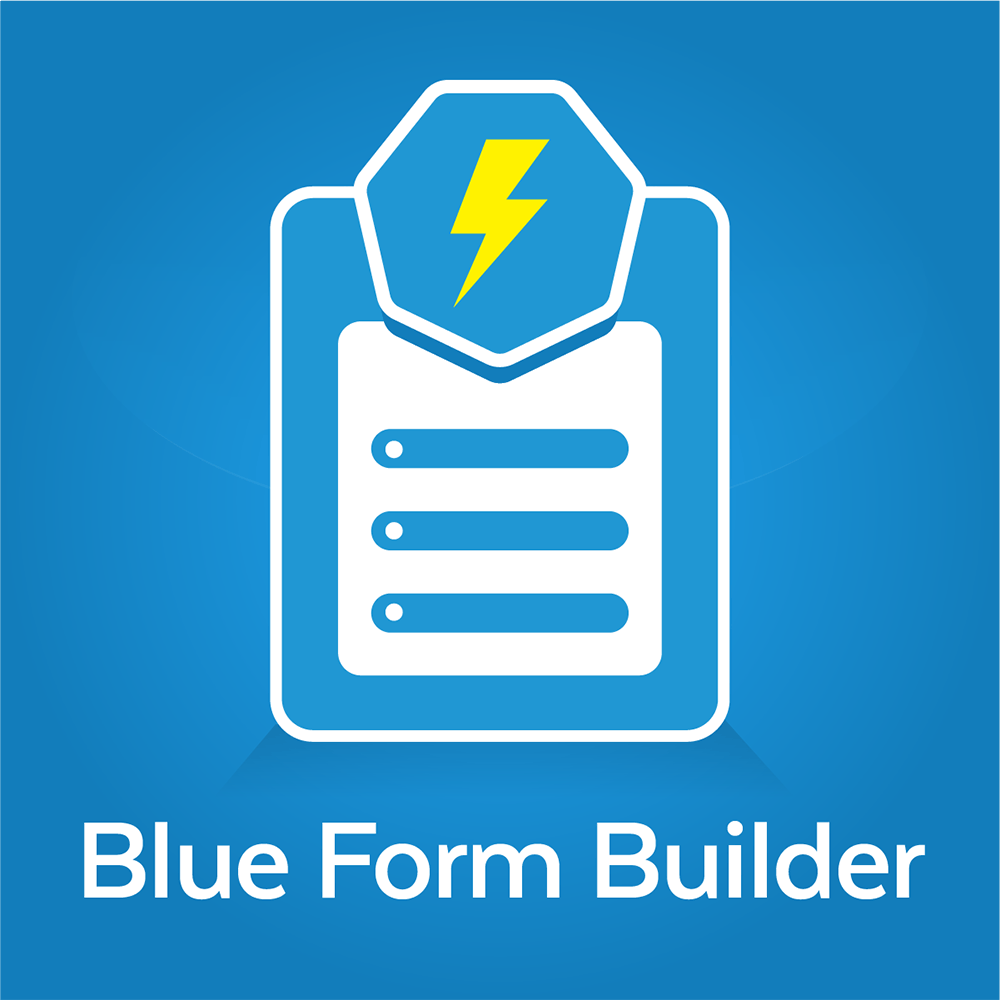 Blue Form Builder logo
