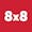 8x8 logo